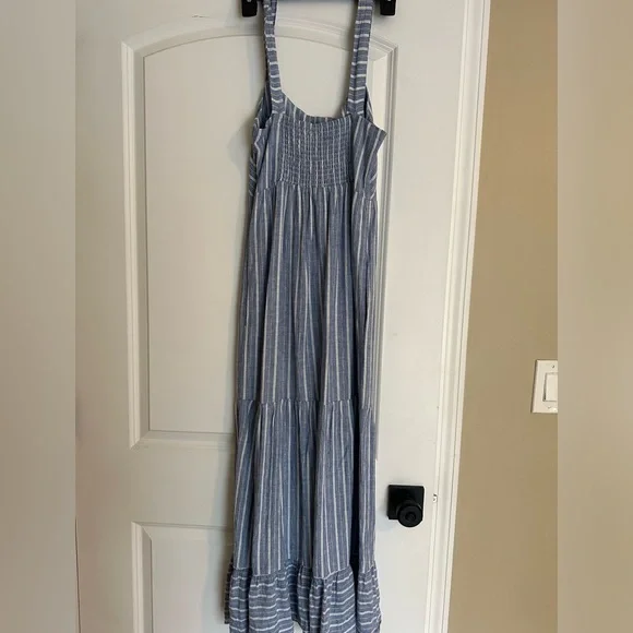 Z Supply Ayla Midi Dress in Marine Blue - Picture 5 of 6